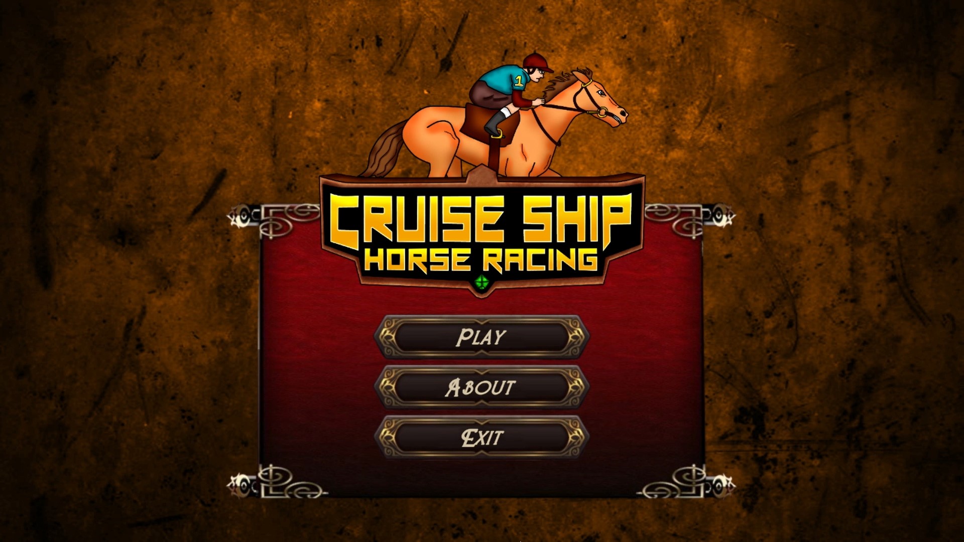 Cruise Ship Horse Racing main page screenshot