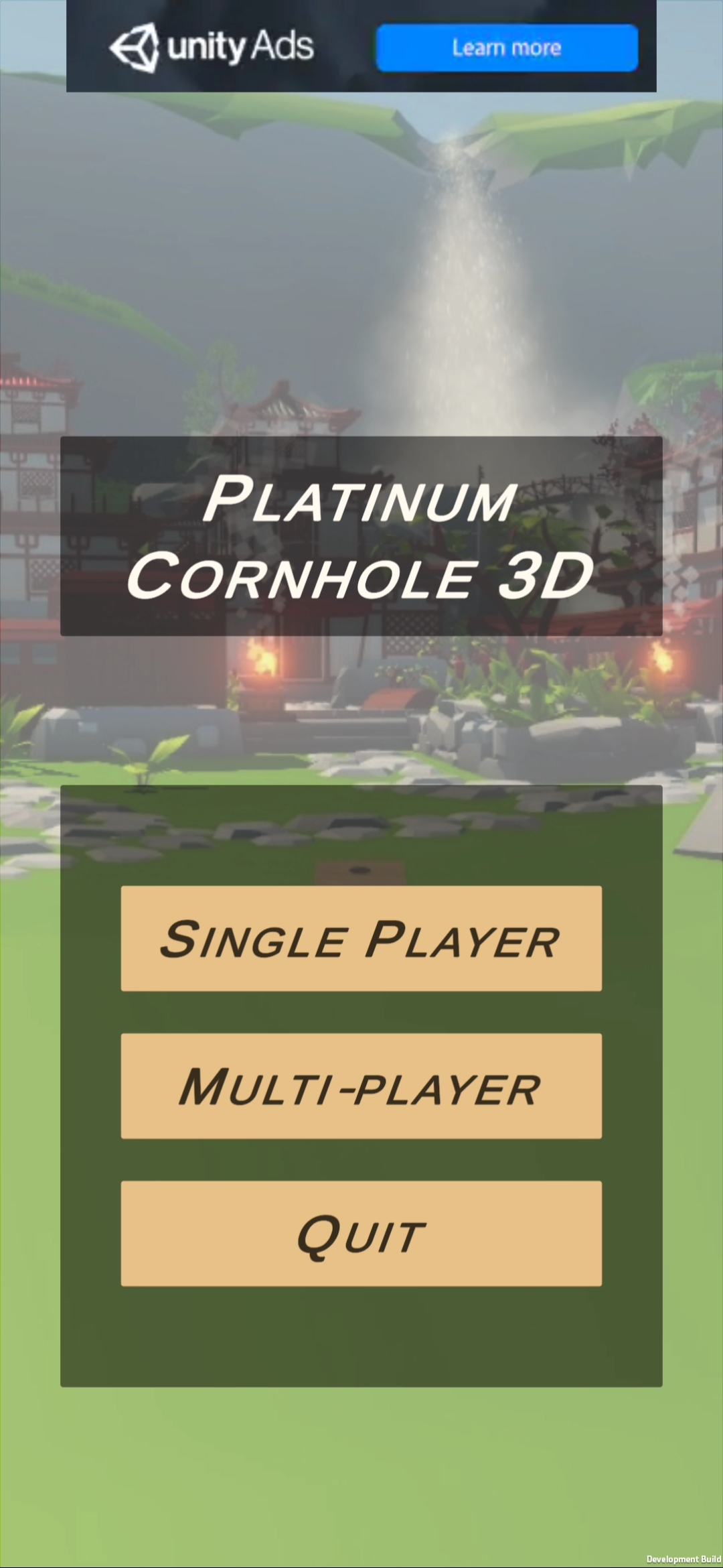 Platinum Cornhole 3D gameplay screenshot